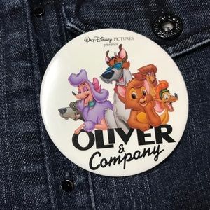 🕶Oliver & Company Vintage Pin Button Flare 90’s